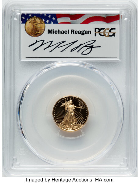 2021-W $5  Gold Eagle, Type 1 PR DCAM thumbnail 7