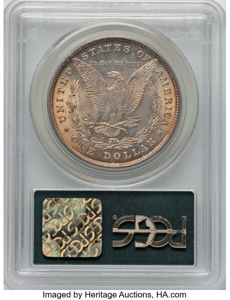 1878 8TF $1  Doubled Reverse, VAM-17 MS64 thumbnail 4