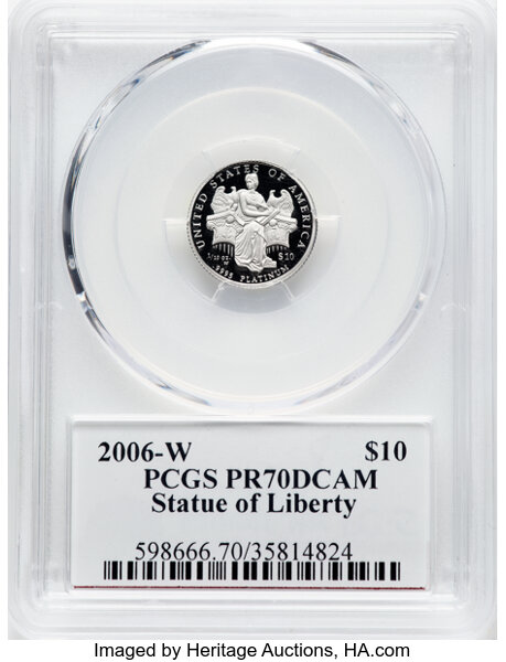 2006-W $10  Platinum Eagle PR DCAM thumbnail 4