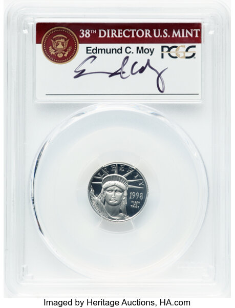 1998-W $10  Platinum Eagle PR DCAM thumbnail 5