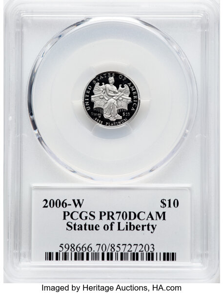 2006-W $10  Platinum Eagle PR DCAM thumbnail 5
