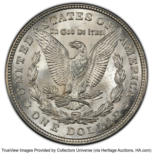 1921 $1  Morgan, Pitted Reverse, VAM-41A MS64 thumbnail 2