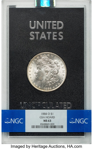 1884-O $1  GSA Hoard MS thumbnail 8