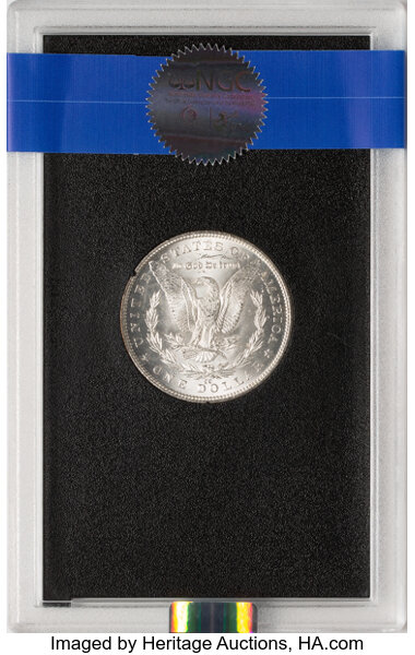 1884 CC GSA Hoard, Hard package One Dollar MS Values | Greysheet