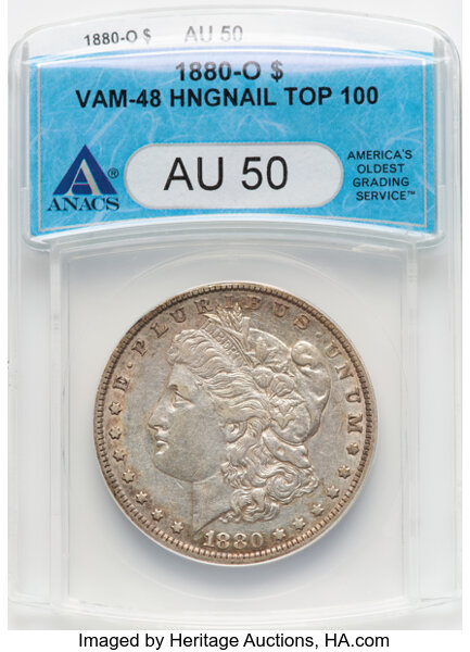 1880-O $1  Hangnail, VAM-48  MS thumbnail 3