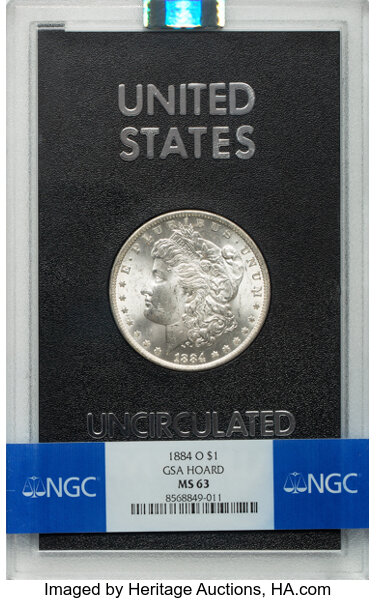 1884-O $1  GSA Hoard MS thumbnail 7