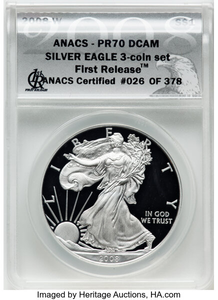 2008 $1  Silver Eagle OGP thumbnail 15