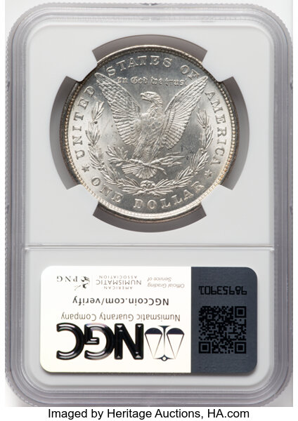 1878 8TF $1  Doubled Reverse, VAM-17 AU58 thumbnail 20