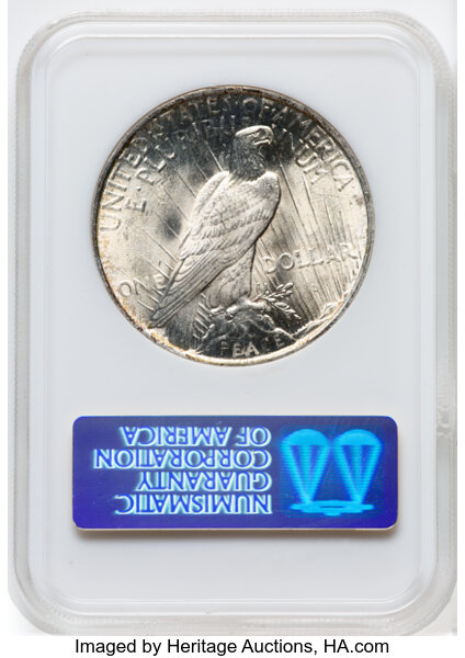 1923 $1 MS60 thumbnail 2
