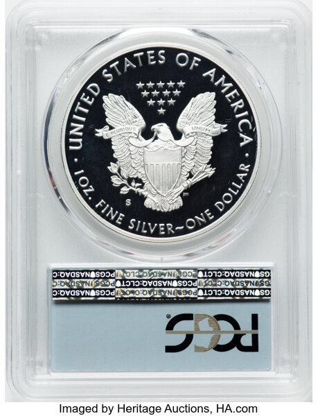 2018-S $1  Silver Eagle PR DCAM OGP thumbnail 19