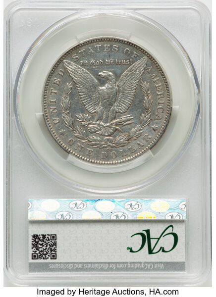1891-CC $1 VF20 CAC thumbnail 2