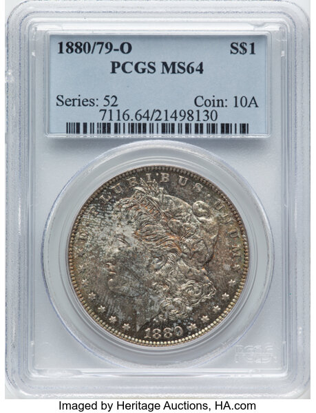 1880/79-O $1  Crossbar, VAM-4 MS thumbnail 3