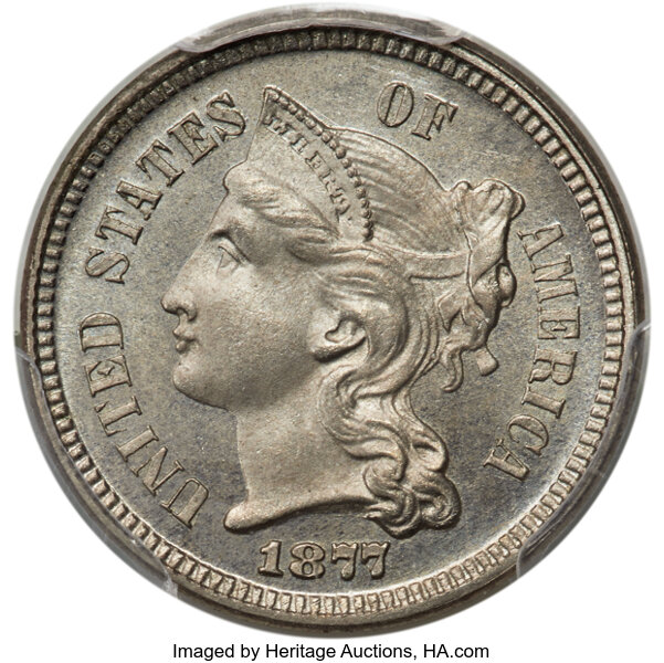 Image for 1877 3cN PR65