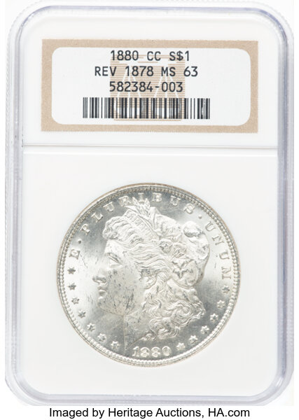 1880/79-CC $1  Reverse of 1878, VAM-4 MS thumbnail 12