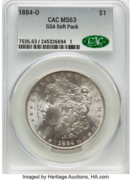 1884-O $1  GSA Hoard MS thumbnail 5
