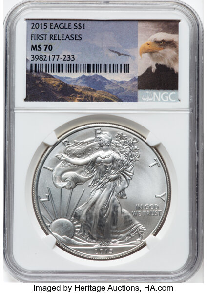2015 $1  Silver Eagle MS thumbnail 20