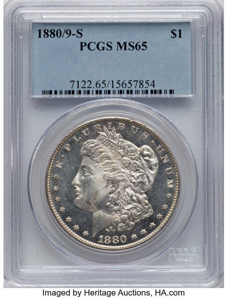 1880/9-S $1  Overdate, VAM-11 MS thumbnail 11