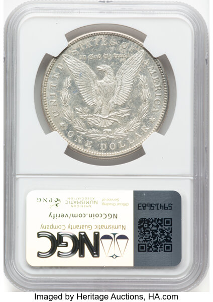 1889 $1 MS61 CAC thumbnail 2