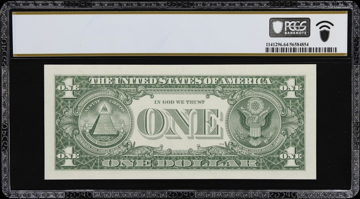 1957B $1  Star Replacement (Fr. 1621*) VF30 thumbnail 14