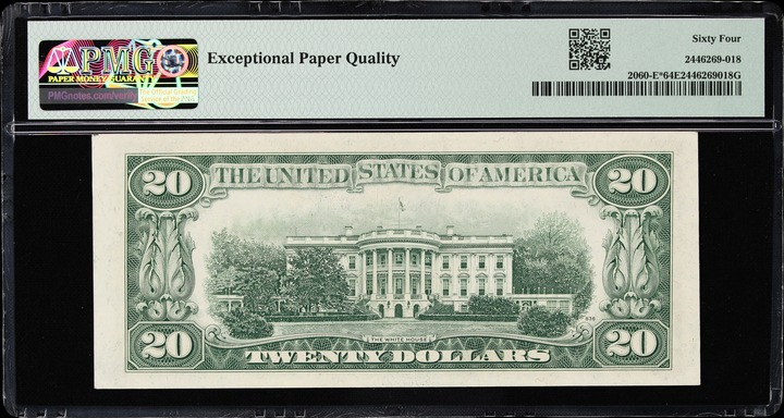 1950A $20  Richmond, Star Replacement (Fr. 2060E*) thumbnail 3
