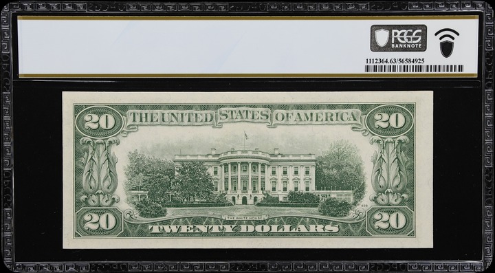 1950B $20  Cleveland, Star Replacement (Fr. 2061D*) thumbnail 2