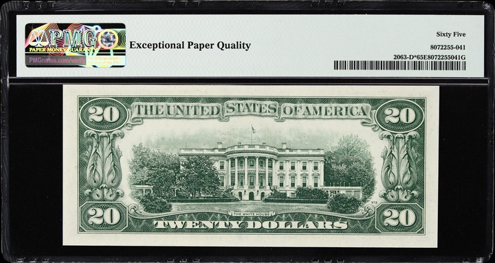 1950D $20  Cleveland, Star Replacement (Fr. 2063D*) thumbnail 5