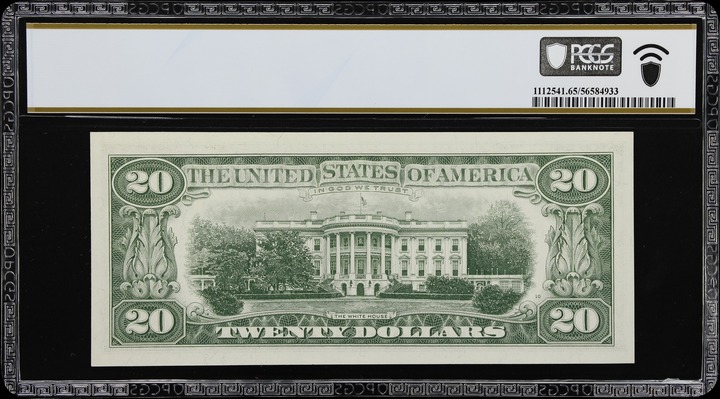 1963 $20  Dallas, Star Replacement (Fr. 2065K*) thumbnail 3
