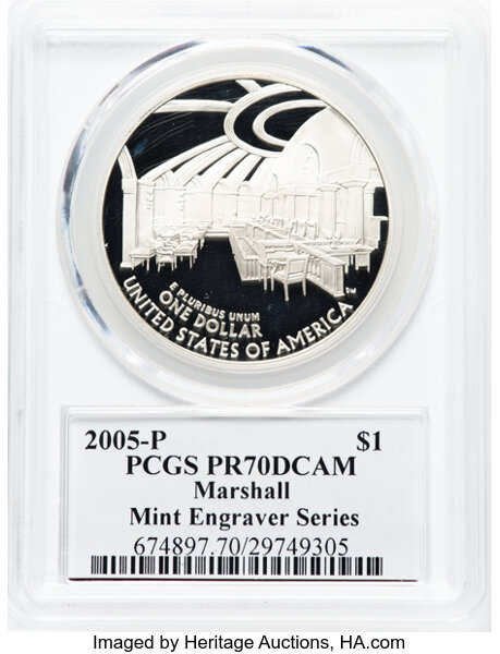 2005-P S$1 Chief Justice John Marshall PR DCAM OGP thumbnail 2