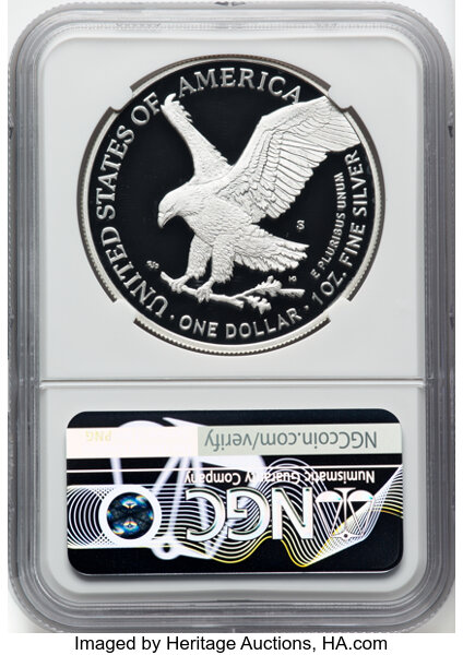 2022-S $1  Silver Eagle PR DCAM PR70 DCAM thumbnail 26