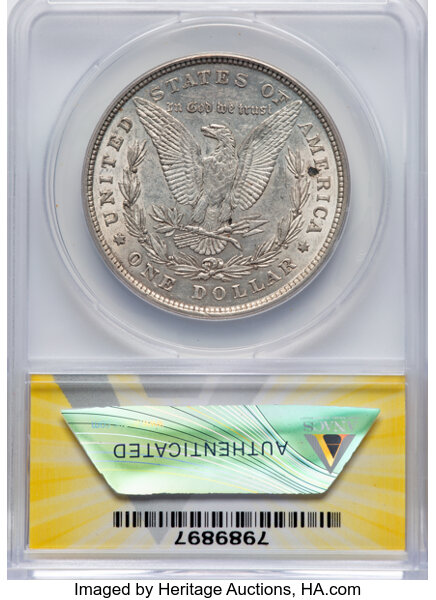 1878 8TF $1  Doubled Reverse, VAM-17 XF40 thumbnail 2