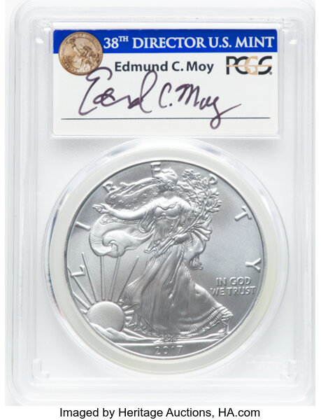 2017 $1  Silver Eagle MS thumbnail 19
