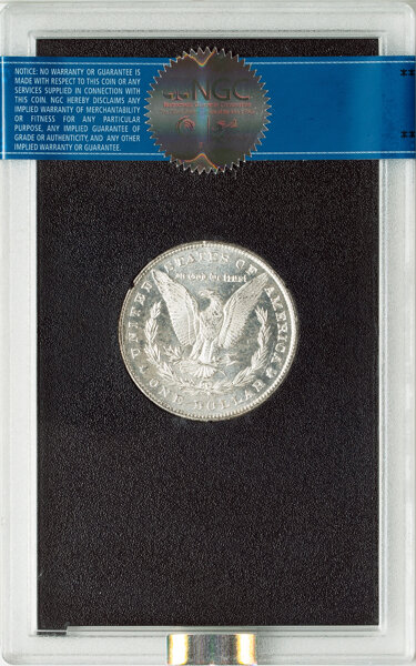 1880-CC $1  GSA Hoard, 8/High 7 MS62 CAC thumbnail 4