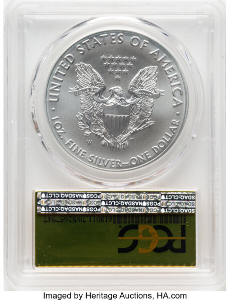 2016-W $1  Silver Eagle, Burnished, 30th Anniversary MS66 thumbnail 24