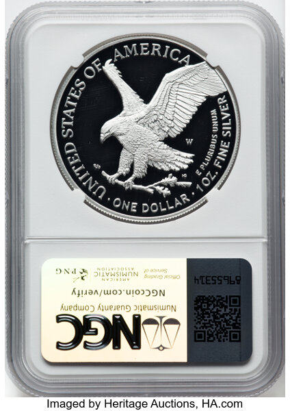 2024-W $1  Silver Eagle PR DCAM PR64 DCAM thumbnail 25