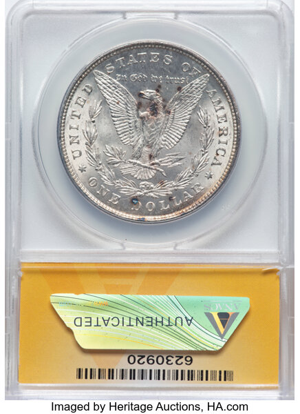 1878 8TF $1  Notched Star, VAM-12 MS62 thumbnail 4