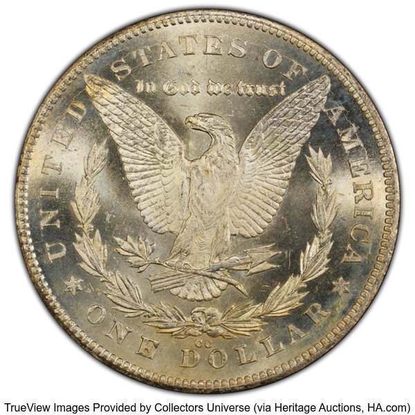 1878-CC $1  Lines in Wing, VAM-11 MS63 thumbnail 4