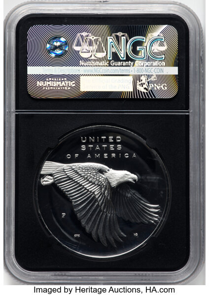 2017-P Medal 1oz Silver, American Liberty, 225th Anniversary PR DCAM thumbnail 6