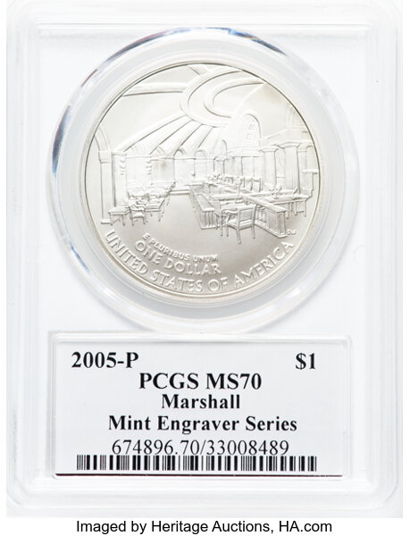 2005-P S$1 Chief Justice John Marshall OGP thumbnail 2