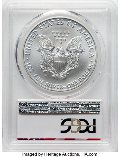 2016-W $1  Silver Eagle, Burnished, 30th Anniversary MS66 thumbnail 22