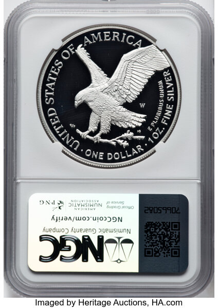 2024-W $1  Silver Eagle PR DCAM PR64 DCAM thumbnail 23