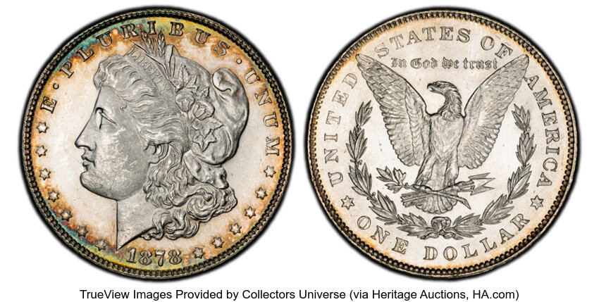 1878 7/8TF $1  Weak, 7/4, Doubled Legs, VAM-33 MS thumbnail 10