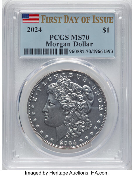 2024 S$1 Morgan MS70 thumbnail 21