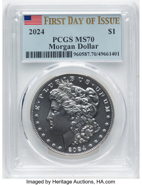 2024 S$1 Morgan MS70 thumbnail 23