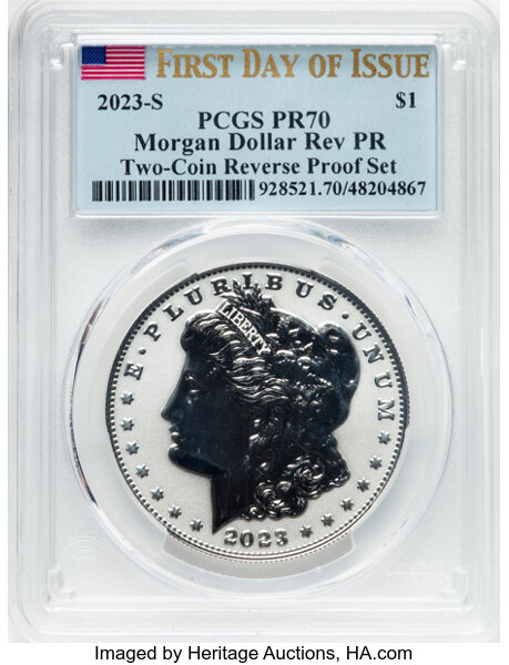 2023-S S$1  Morgan, Reverse Proof PR64 thumbnail 18
