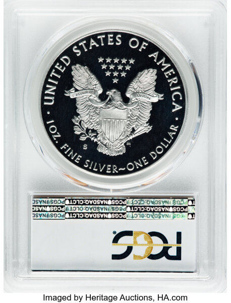 2017-S $1  Silver Eagle PR DCAM PR70 DCAM thumbnail 12