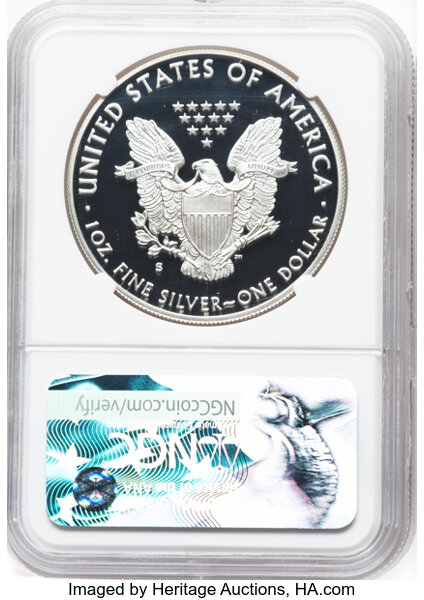 2017-S $1  Silver Eagle PR DCAM PR70 DCAM thumbnail 18
