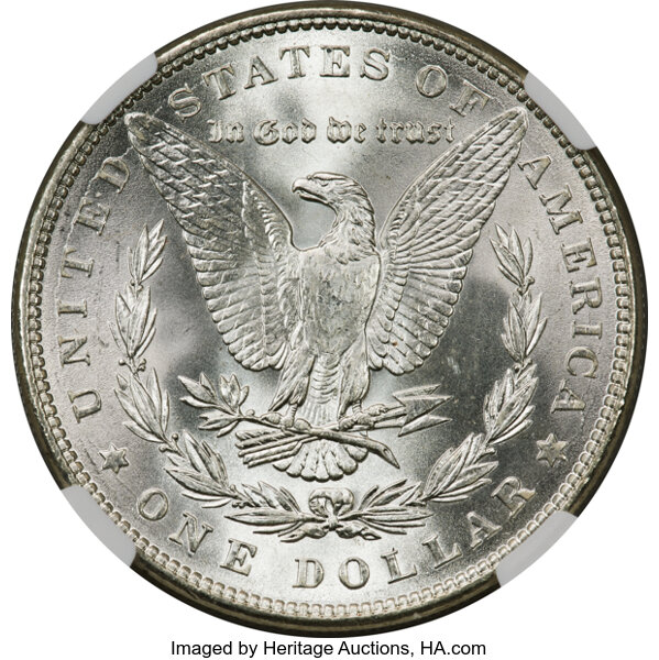 1888 $1 MS67 CAC thumbnail 4