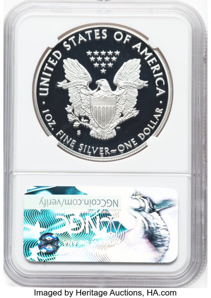 2017-S $1  Silver Eagle PR DCAM PR70 DCAM thumbnail 10