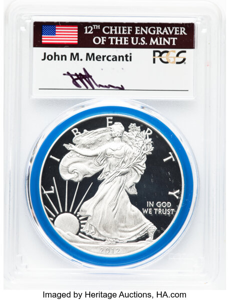 2012-W $1  Silver Eagle PR DCAM PR70 DCAM thumbnail 21