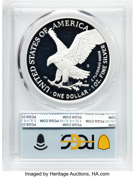 2025-S $1  Silver Eagle PR DCAM PR64 DCAM thumbnail 2